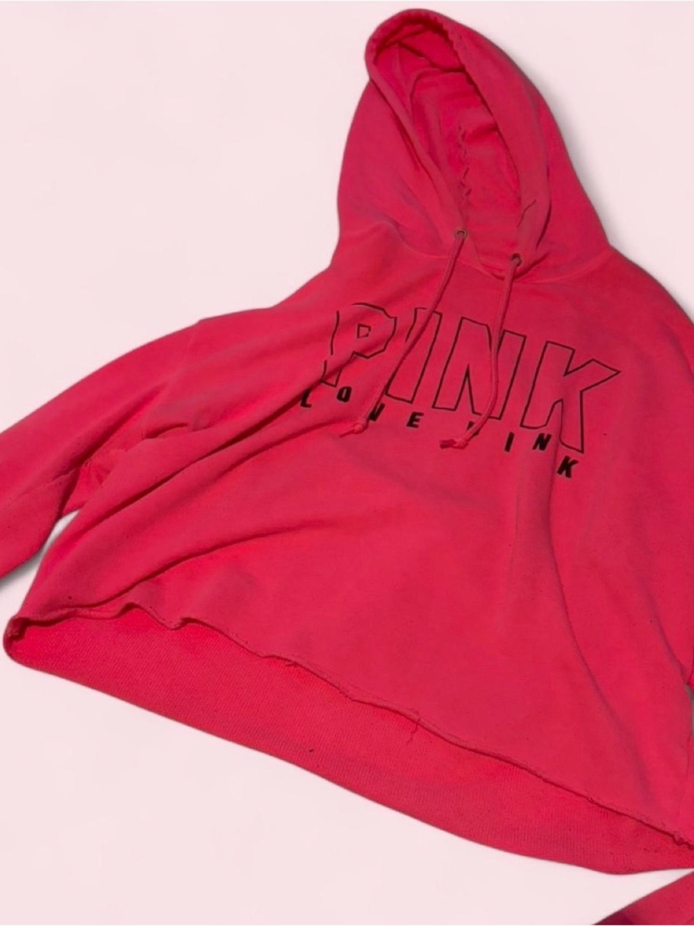 Hot Pink Pullover Hoodie